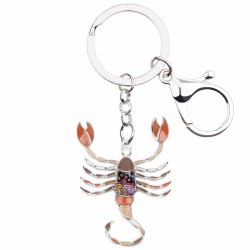 llaveroScorpio Zodiac Sign Keychain Teclado