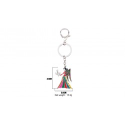 llaveroVirgo Zodiac Sign Keychain Teclado
