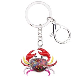 Cancer Zodiac Sign Keychain KeyringKeyrings