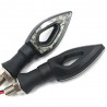 Partes de motosimpermeable universal 12 LED Indicadores de señalización de giro de motocicleta Luces 2pcs
