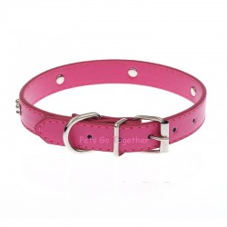 Collares & Correas5 Colores Piel de PU resistente para perros de mascotas