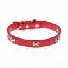 Collares & Correas5 Colores Piel de PU resistente para perros de mascotas