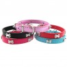 Collares & Correas5 Colores Piel de PU resistente para perros de mascotas