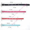 Collares & Correas5 Colores Piel de PU resistente para perros de mascotas