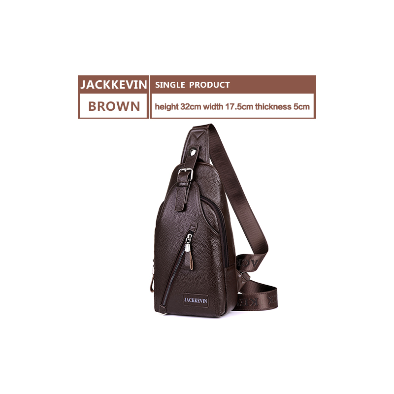 Men's Genuine Leather Crossbody BagBags