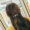 Pinzas de cabelloRosas clip de pelo de cristal