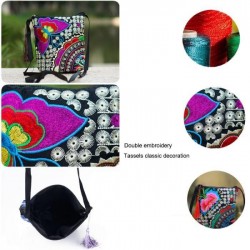 Ethnic mini shoulder embroidered crossbody bagBags