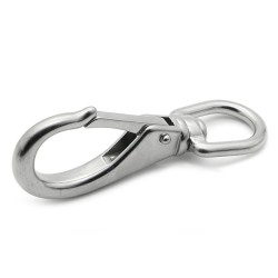 M4 multi-purpose swivel spring hook carabiner stainless steel 2 pcsOutdoor & Camping