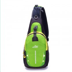 Waterproof nylon chest shoulder bag backpack unisexBags