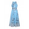 Chiffon floral print maxi dressDresses