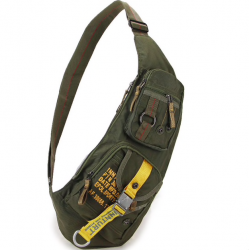 Waterproof nylon crossbody shoulder bag - backpackBags