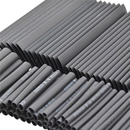 Heat shrink tube electrical insulation cable wrap 127 piecesParts