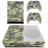 Xbox OneConsola Xbox One S & Controlador de diseño de camuflaje de piel de vinilo