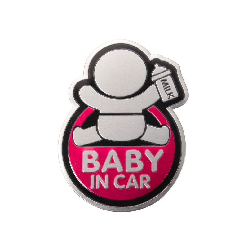 BABY IN CAR reflective 3D car sticker waterproofStickers