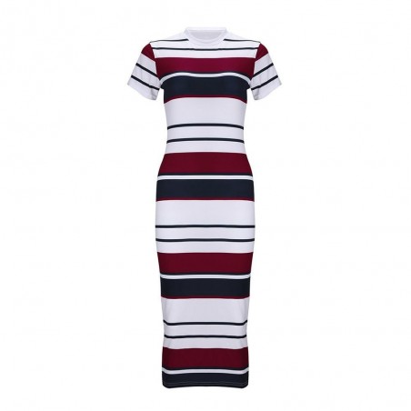 VestidosDesnuda slim lápiz vestido midi