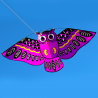 Colorful owl easy fly kite 110 * 50cmKites