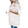 Chaquetaschaleco de piel - encapuchado cuerpo caliente - chaqueta