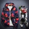 ChaquetasCamuflaje chaqueta capucha rompevientos unisex