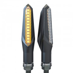 Luces de giroCB190 LED 150NK 12V - alta luminosidad - luces de señal de giro de motocicleta - conjunto de 2