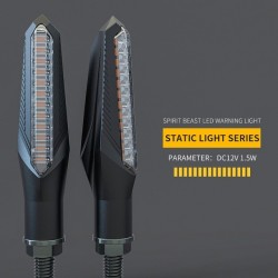 Luces de giroCB190 LED 150NK 12V - alta luminosidad - luces de señal de giro de motocicleta - conjunto de 2
