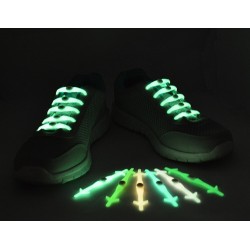 Silicone light up LED luminous shoelaces 12 pcs setShoes