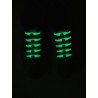 ZapatosLigero de silicona iluminado LED cordones 12 piezas conjunto