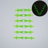 Silicone light up LED luminous shoelaces 12 pcs setShoes
