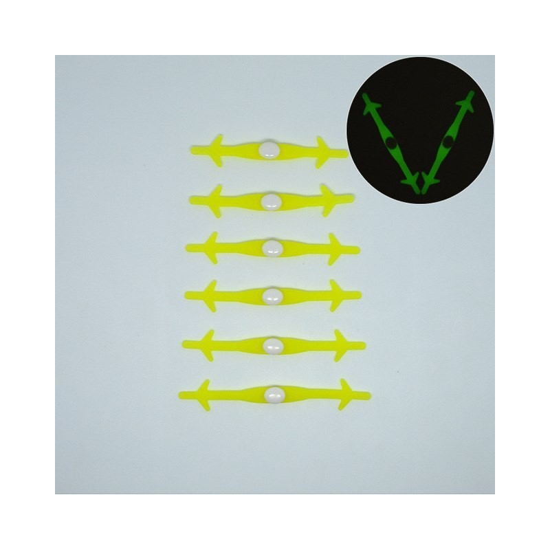 Silicone light up LED luminous shoelaces 12 pcs setShoes
