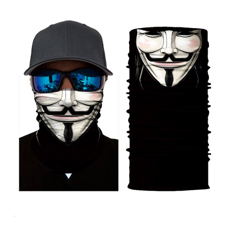 MáscaraBufanda de moto - máscara de cara - balaclava