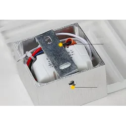 Apliqueslámpara de pared LED AC85-265V 6W