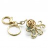 Crystal octopus keychain - keyringKeyrings