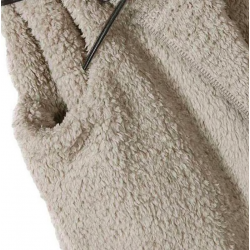 ChaquetasChaleco con capucha de piel de invierno