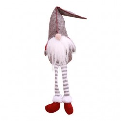 NavidadDecoración de Navidad patas largas sentado elfo 50cm