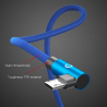 Fast charging micro USB charging cable L-typeCables