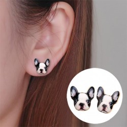 AretesBulldog francés - pendientes de stud