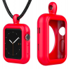 AccesoriosApple Watch 1/2/3/4 / 38mm / 44mm series - silicone frame cover with collar