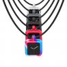Apple Watch 1/2/3/4 / 38mm / 44mm series - silicone frame case cover with necklaceAccessories