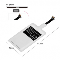AccesoriosiPhone X 6 6S 7 8 Plus & Android universal Cargador inalámbrico Qi