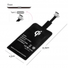 AccesoriosiPhone X 6 6S 7 8 Plus & Android universal Cargador inalámbrico Qi