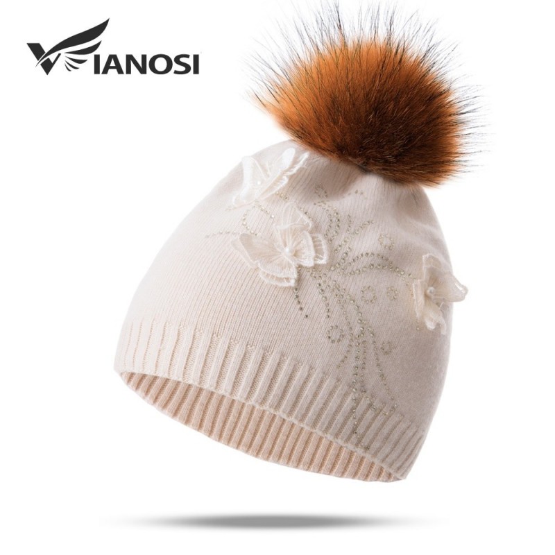 Sombreros & gorrassombrero de lana de piel de zorro natural