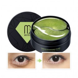 PielCollagen perlas de gel de diamante parches antirrugas cara  máscara de ojos