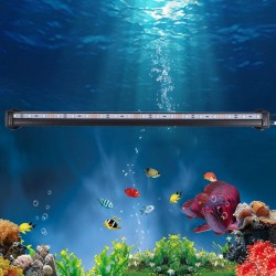 Aquarium / fish tank - air bubble lamp - RGB - remote - LED bar lightAquarium