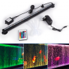 Aquarium / fish tank - air bubble lamp - RGB - remote - LED bar lightAquarium