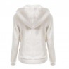 Hoodies & JerséisChaqueta con capucha suave con cremallera
