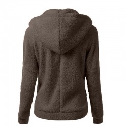 Hoodies & JerséisChaqueta con capucha suave con cremallera