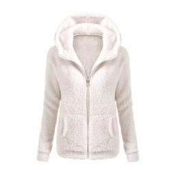 Hoodies & JerséisChaqueta con capucha suave con cremallera