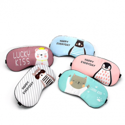 DormidoAntifaz para dormir de algodón - antifaz con estampado de dibujos animados