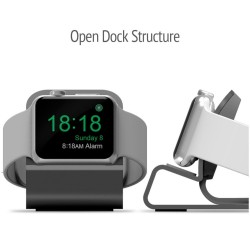 AccesoriosEstacion de muelle de carga de metal - soporte para Apple Watch 5/4/3/2/1 - soporte