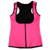 Neoprene body shaper training slimming vest with zipperFitness