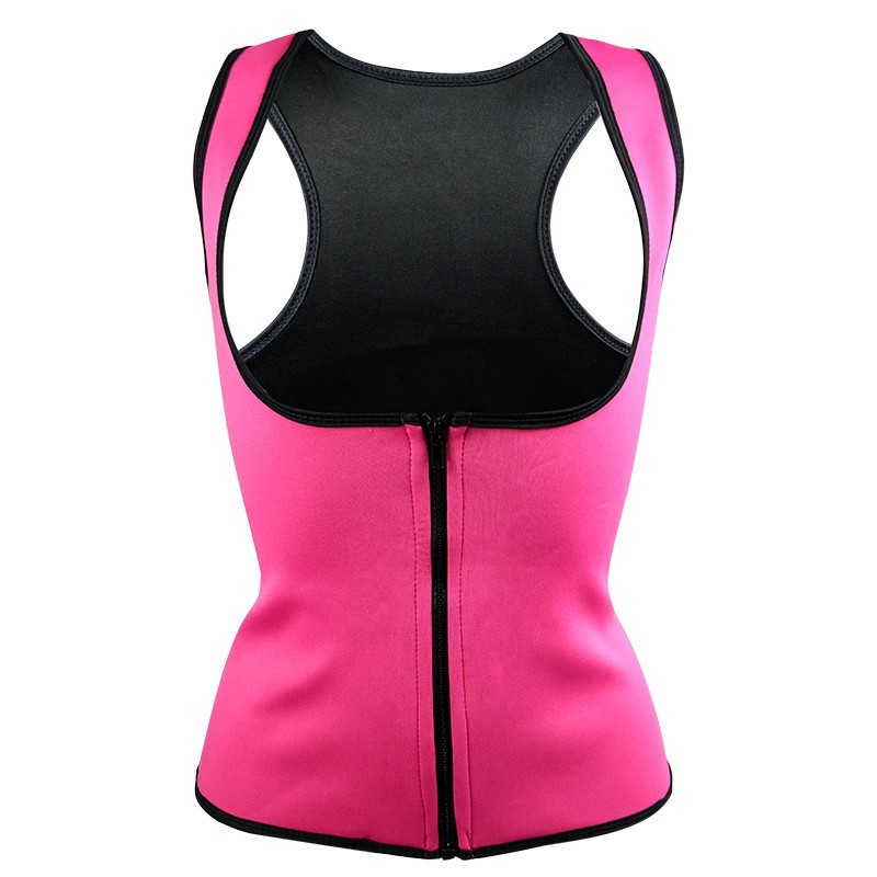 Neoprene body shaper training slimming vest with zipperFitness Neoprene body shaper training slimming vest with zipperFitness